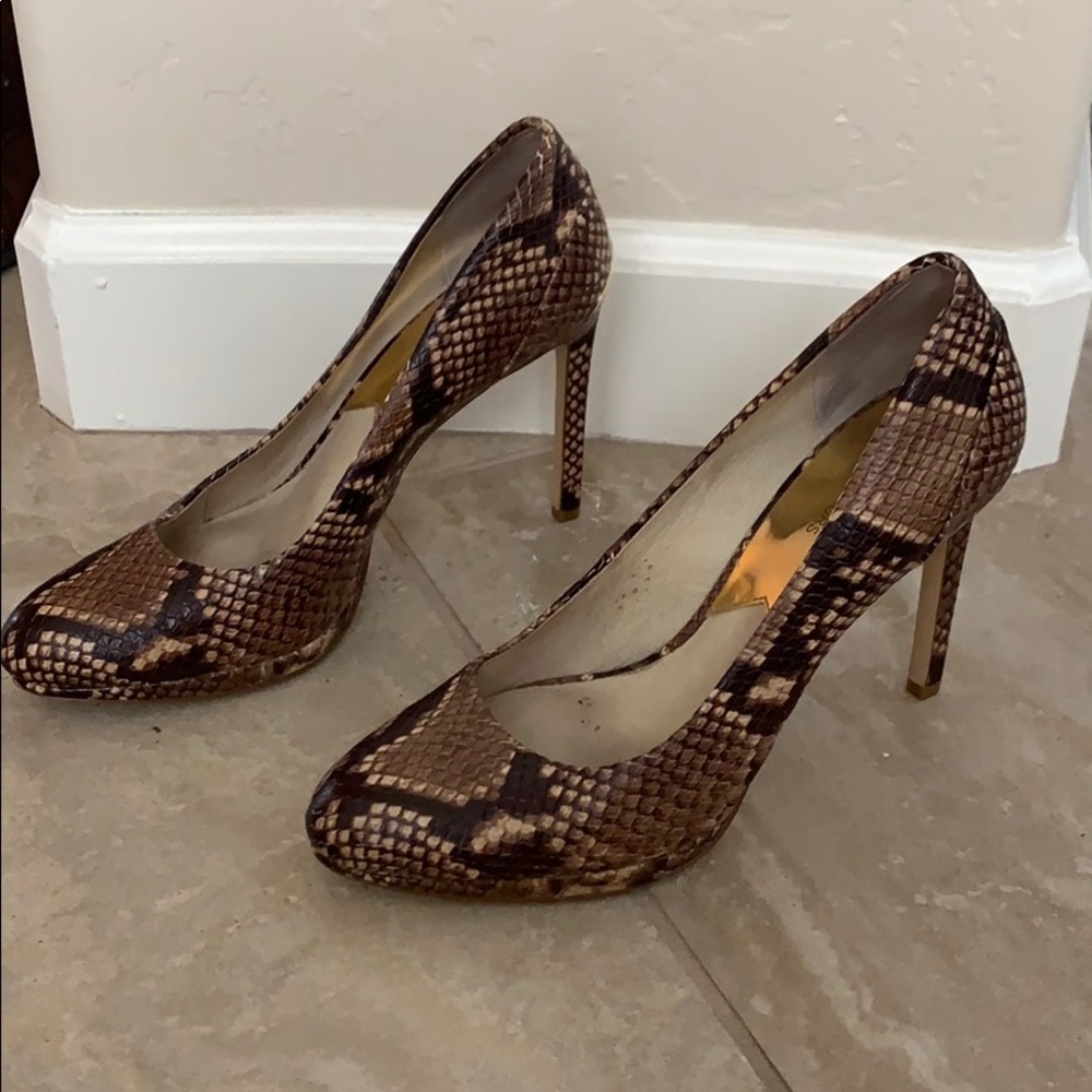 Michael Kors Snakeskin High Heels